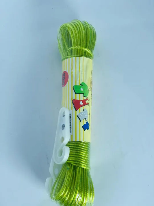 20 Meters Strong Wet Cloth Laundry Rope Coated Metal Cloth Drying Wire