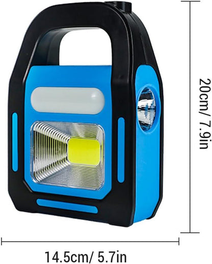 3-in-1 Solar Camping Lantern | Outdoor LED Rechargeable Camping Light