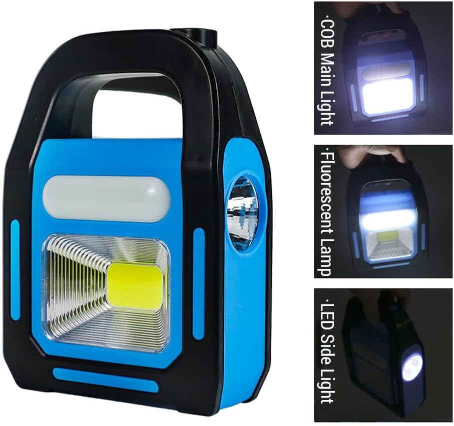 3-in-1 Solar Camping Lantern | Outdoor LED Rechargeable Camping Light