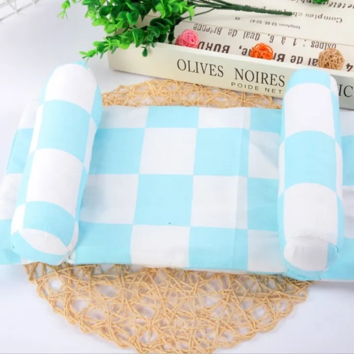 Baby Head Shaping Pillow Soft Memory Foam Infant Pillow for Flat Head Prevention