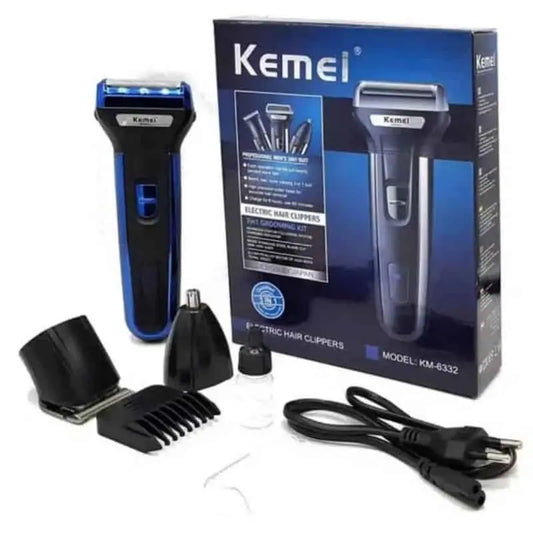 Kemei 3-in-1 Rechargeable Hair Trimmer KM-6330