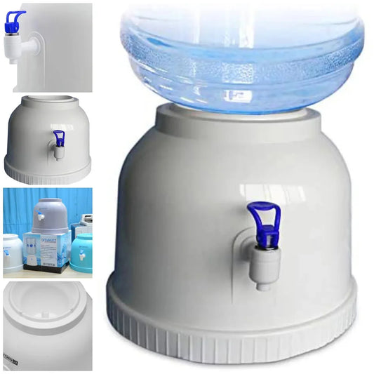 Portable Manual Water Pump | Tabletop Dispenser for Home & Office