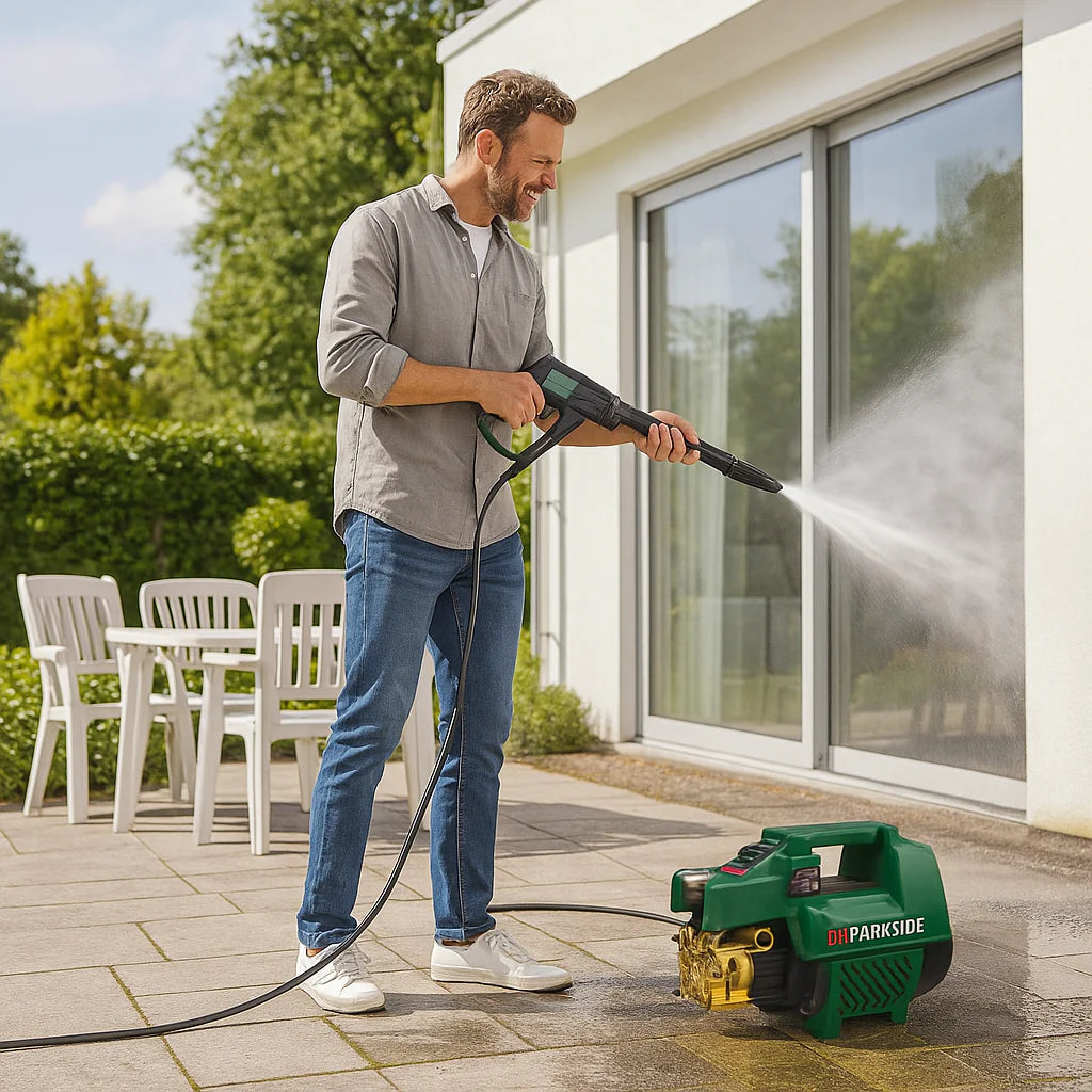 Multi-Purpose High Pressure Washing Pump 200 Bar | 2400W Copper Motor | Car Wash, Home & Garden Cleaner