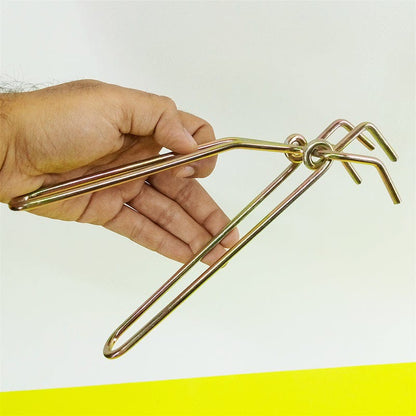 Stainless Steel Pot Pan Gripper Clip | Anti-Scald Kitchen Handle Holder | Hot Dish & Bowl Lifter Tool